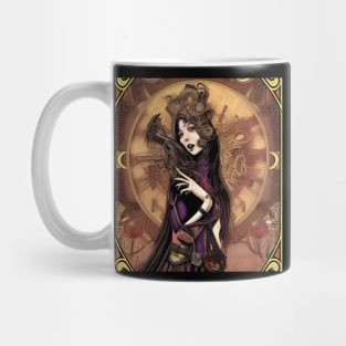 Steampunk Witch Mug